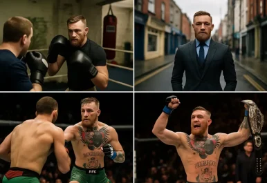 Путь Коннора Макгрегора: от боёв в залах Дублина до звезды UFC